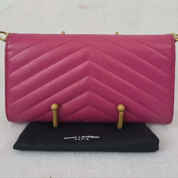 Auth YSL Yves Saint Laurent Wallet to Crossbody Bag - Picture 2 of 10